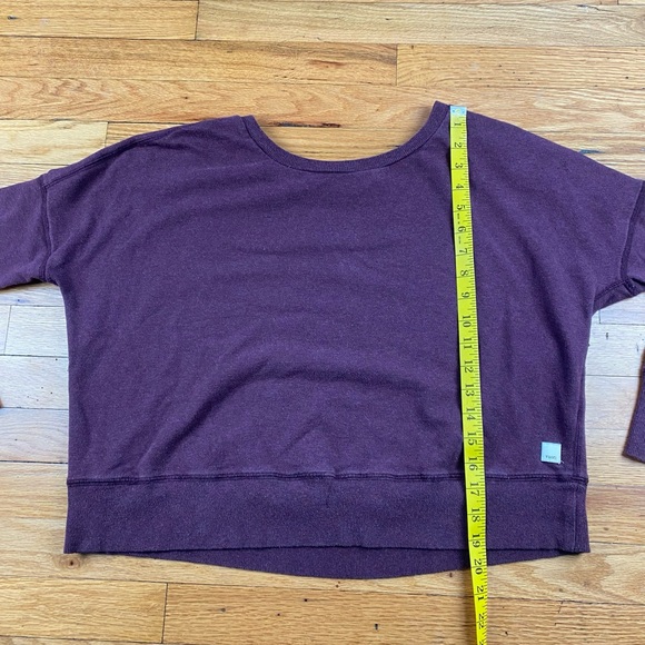 Vuori Womens daydream crew neck sweater Plum Purple Size Small - Picture 5 of 10